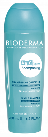 BIODERMA снимка на продукт, ABCDerm Shampooing 200ml грижа за бебешката кожа, шампоан