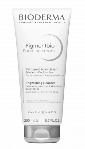 BIODERMA снимка на продукт, Pigmentbio Foaming cream 200ml, пенлив крем за пигментирана кожа