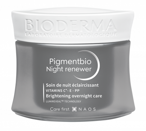 BIODERMA снимка на продукт, Pigmentbio Night renewer 50ml, нощен регенериращ крем за пигментирана кожа