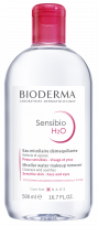 BIODERMA снимка на продукт, Sensibio H2O 500ml, Мицеларна вода за чувствителна кожа